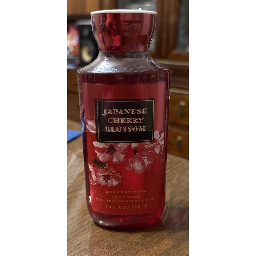 Bath & Body Works Japanese Cherry Blossom Shower Gel Body Wash 10 oz SEALED
